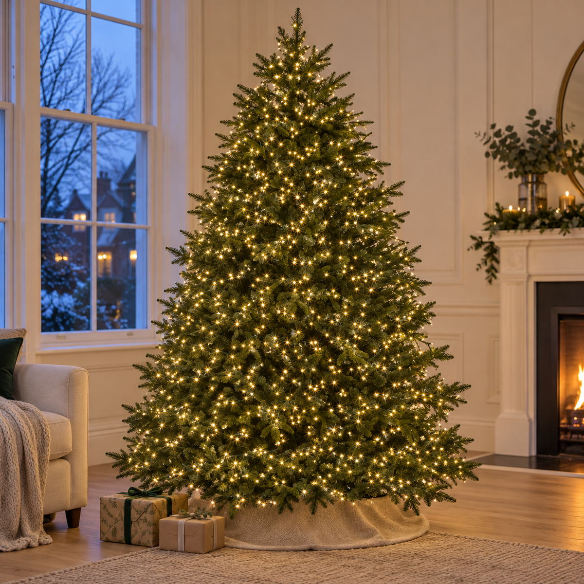 TreeBrights 1,000 LED Lights, Warm White