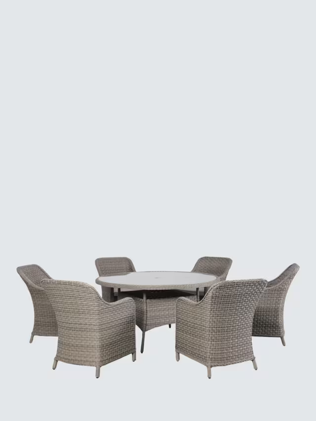 Kettler Garden Furniture - Charlbury Woven 6 Seater Garden Furniture Set