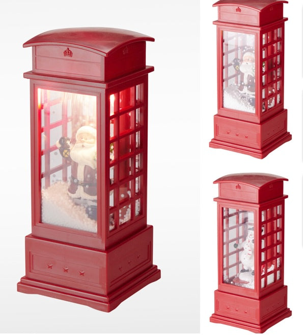 TELEPHONE BOOTH 10X10X25CM 3AS