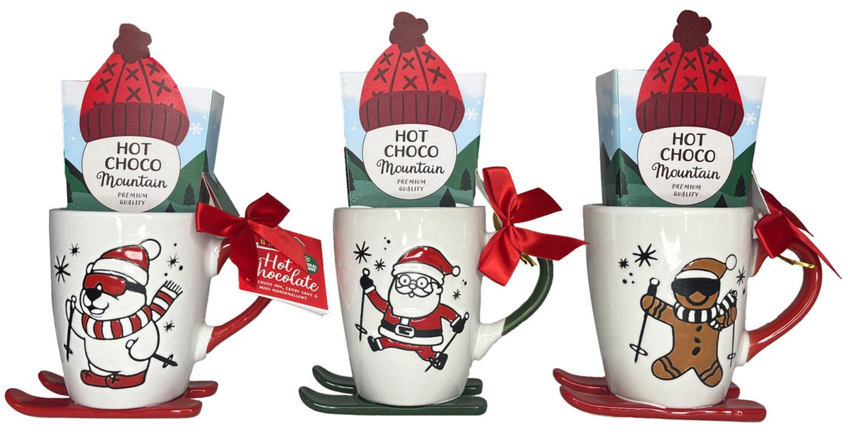 CHOCOLATE MOUNTAIN MUG 3ASS