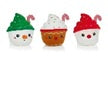 23cm Cupcake Character Plush 3 Asst
