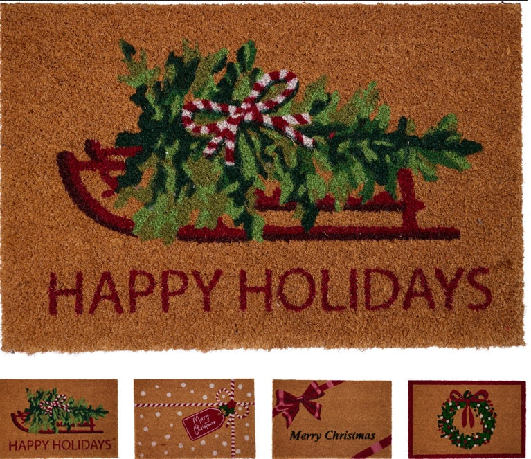 DOORMAT 4ASS XMAS DESIGN&