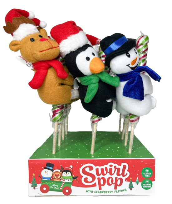 XMAS SWIRL LOLLIPOP PLUSH