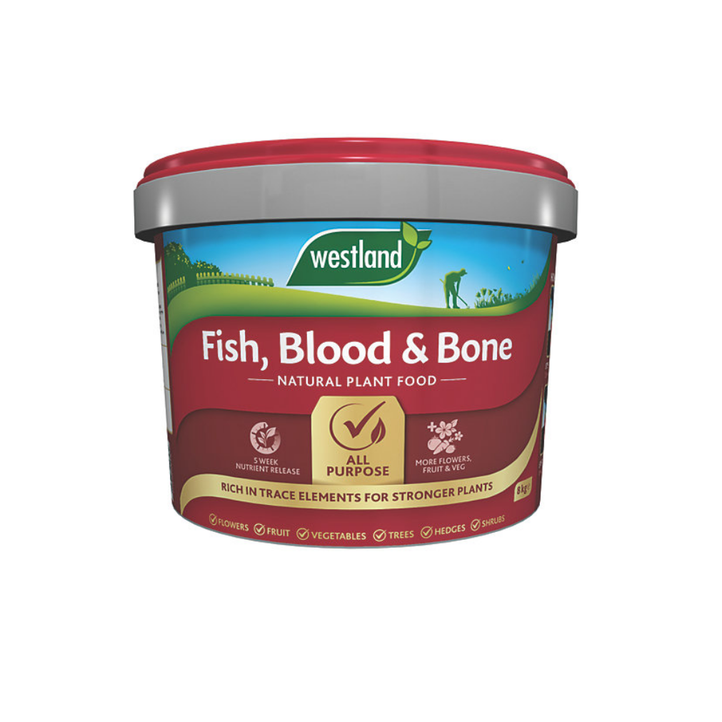 Fish, Blood & Bone Fertiliser – 8kg Tub