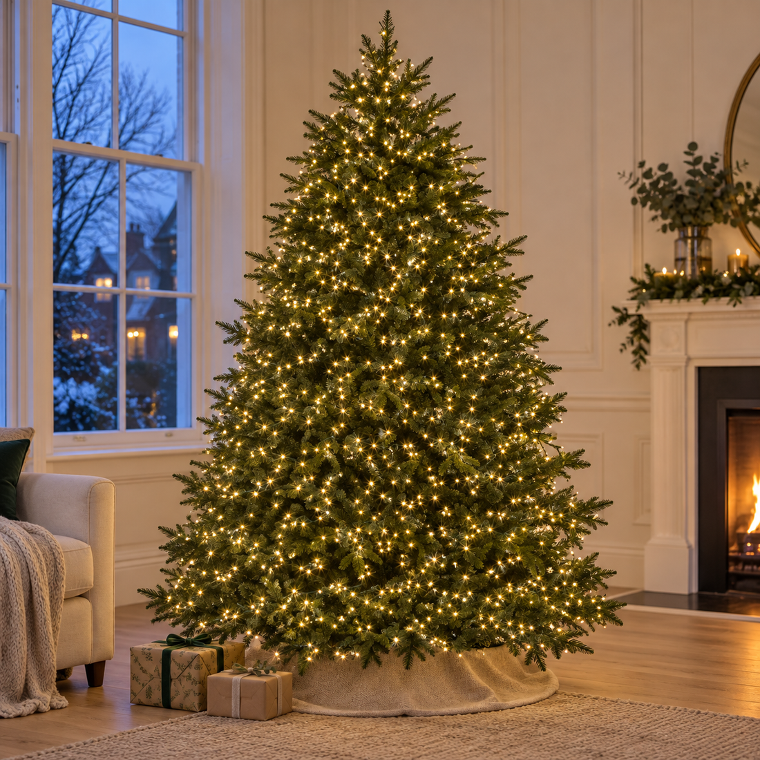 TreeBrights 1,000 LED Lights, Warm White