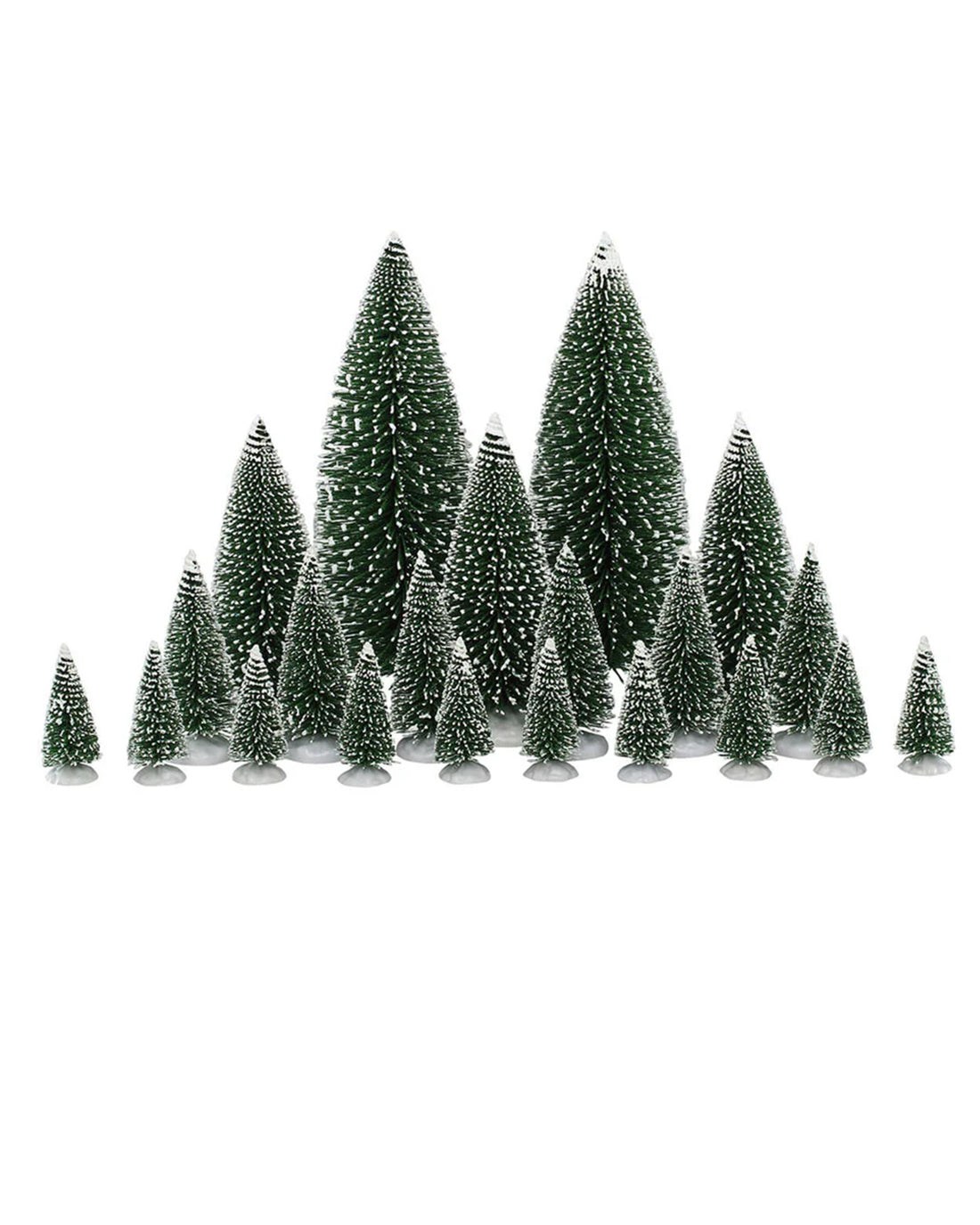 Lemax Assorted Pine Trees – Set of 21