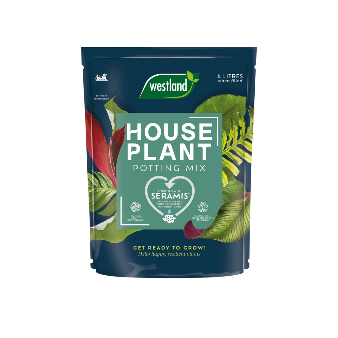 Westland Houseplant Potting Mix Peat Free 4L