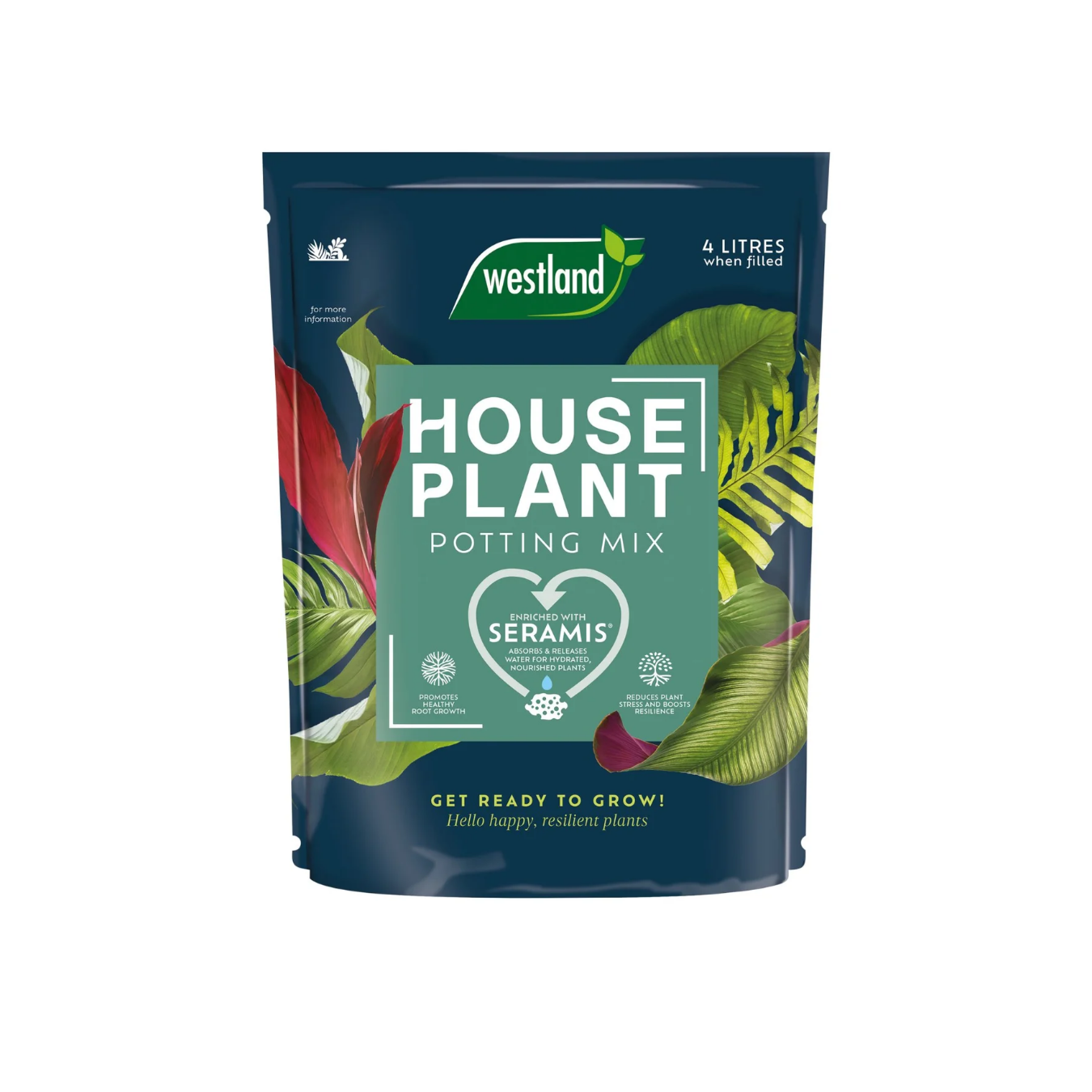 Westland Houseplant Potting Mix Peat Free 4L