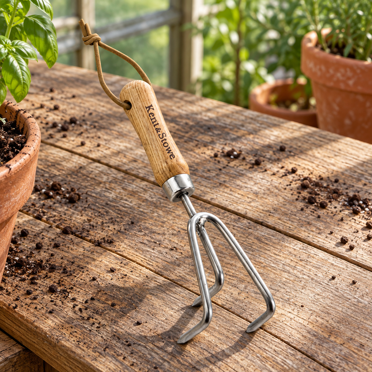 Kent &amp; Stowe Garden Life Stainless Steel Hand Cultivator