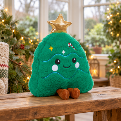 Plush Christmas Tree Door Stop