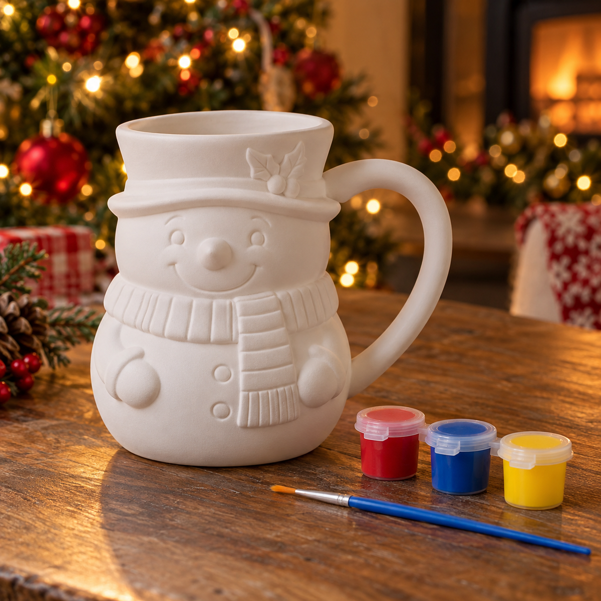 Premier Paint Your Own Christmas Mug