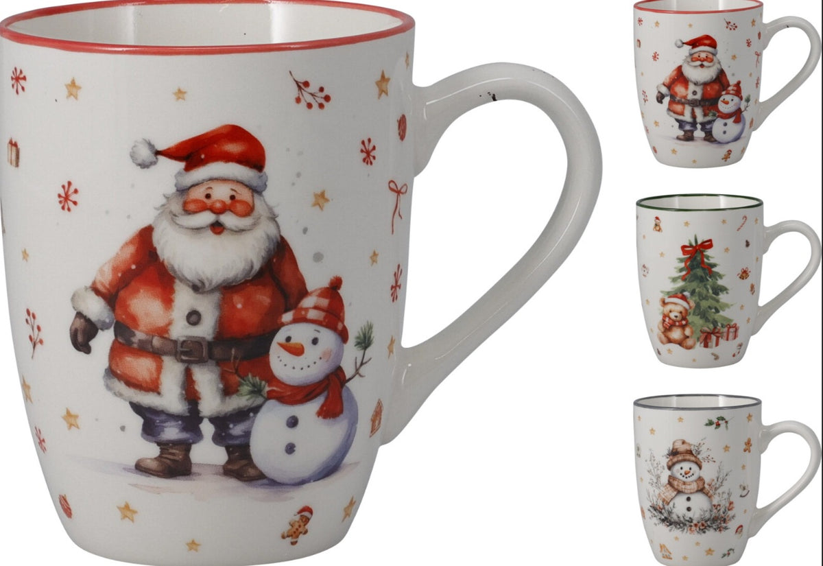 MUG PORCELAIN 340ML 3ASS