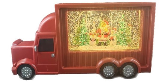 B/O USB 32cm Musical Water Lantern Cola Truck