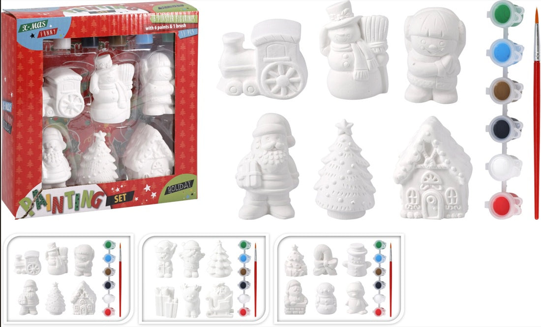 PAINT SET 13PCS XMAS