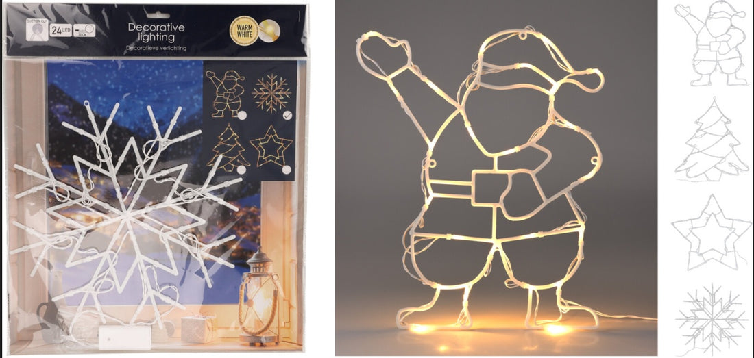 XMAS FIGURE 24LED WARM WHITE
