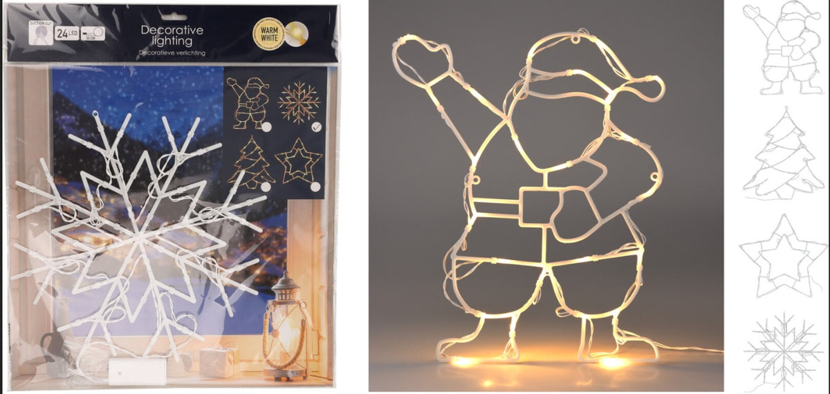 XMAS FIGURE 24LED WARM WHITE