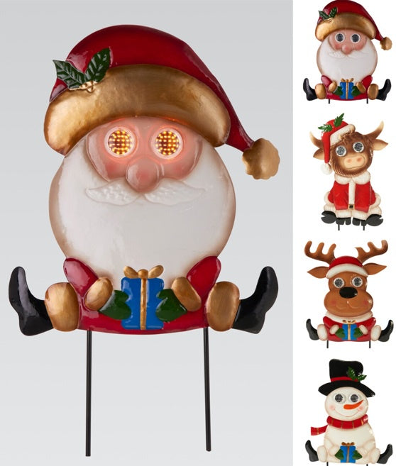LED Christmas Character Garden Stake, 43cm