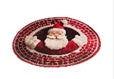 80cm Round Santa in Chimney Mat