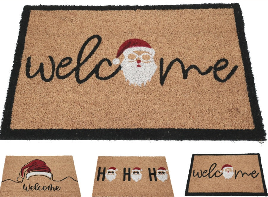 DOORMAT 3ASS XMAS DESIGN*
