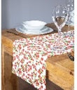 2m x 30cm Cranberry Table Runner