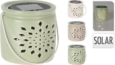 LANTERN SOLAR PORCELAIN