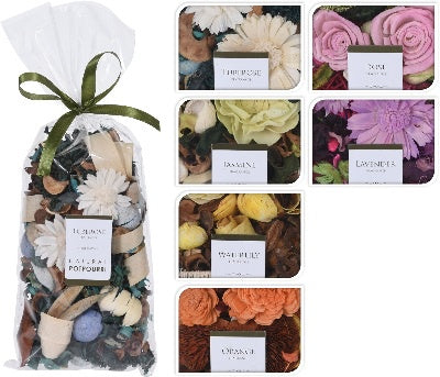 POTPOURRI 100 GRAM IN BAG 6ASS