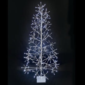 1.8m White Twig Tree w/ 296 White LEDs