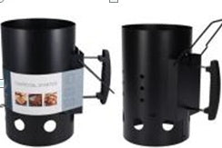 BBQ CHARCOAL STARTER BLACK