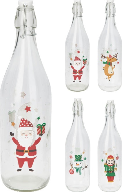 BOTTLE 1L WITH SWING LID