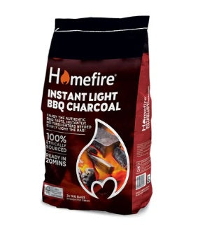 Homefire instant light Charcoal 2 x 1kg