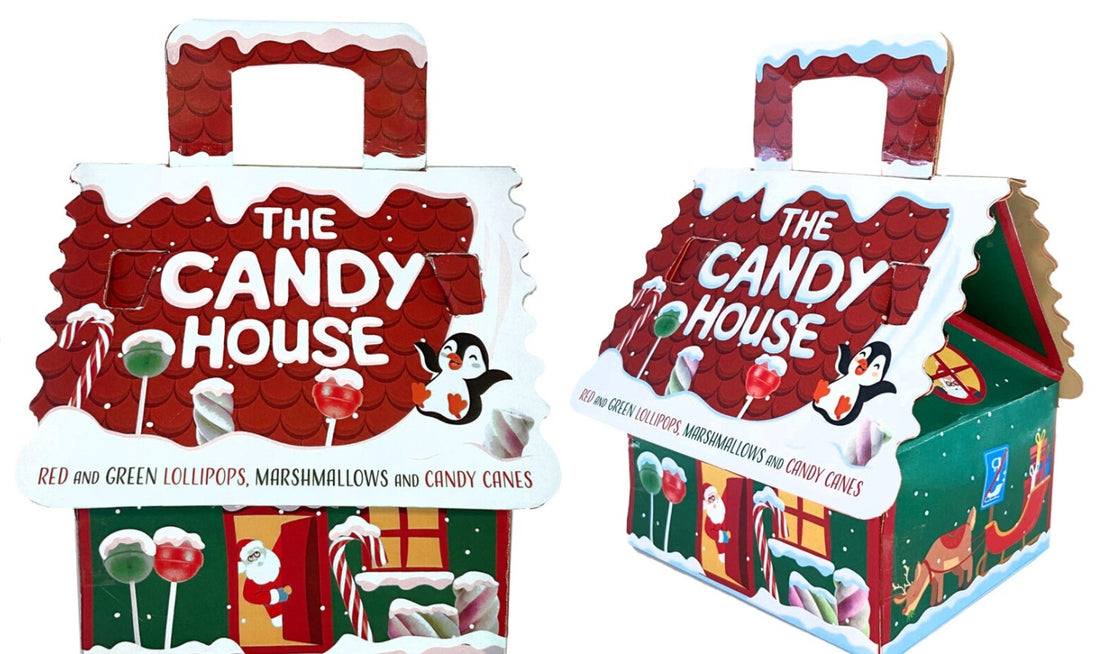 PAPER CHRISTMAS HOUSE