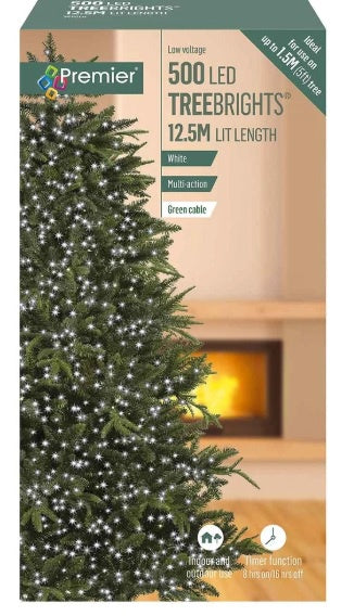 Premier 500 LED TreeBrights Christmas Lights – White