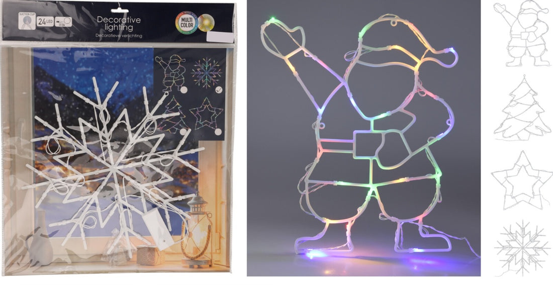 XMAS FIGURE 24LED MULTI COLOR