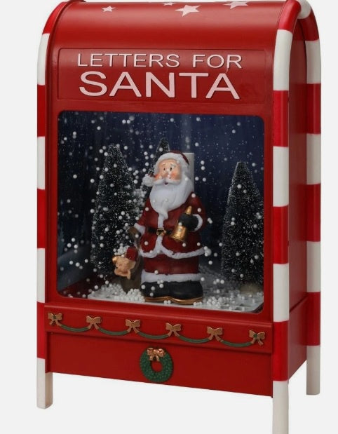 “Letters for Santa” Musical Snowing Mailbox