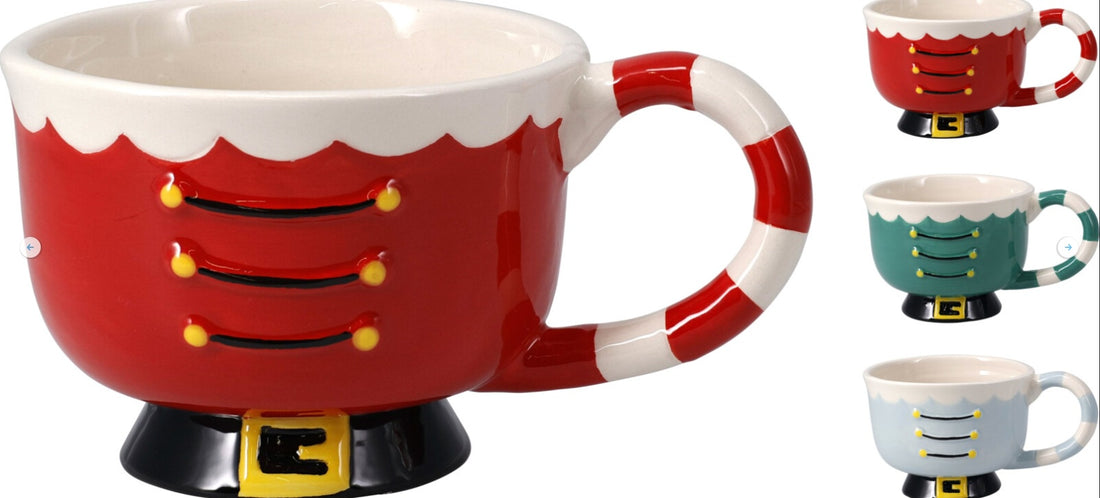 MUG XMAS 137X108X80MM 3ASS