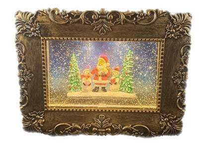 B/O USB 27x21cm  Musical Water Lantern Frame