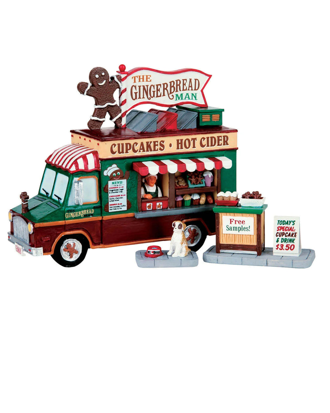 Lemax The Gingerbread Man – Table Accent, Set of 3