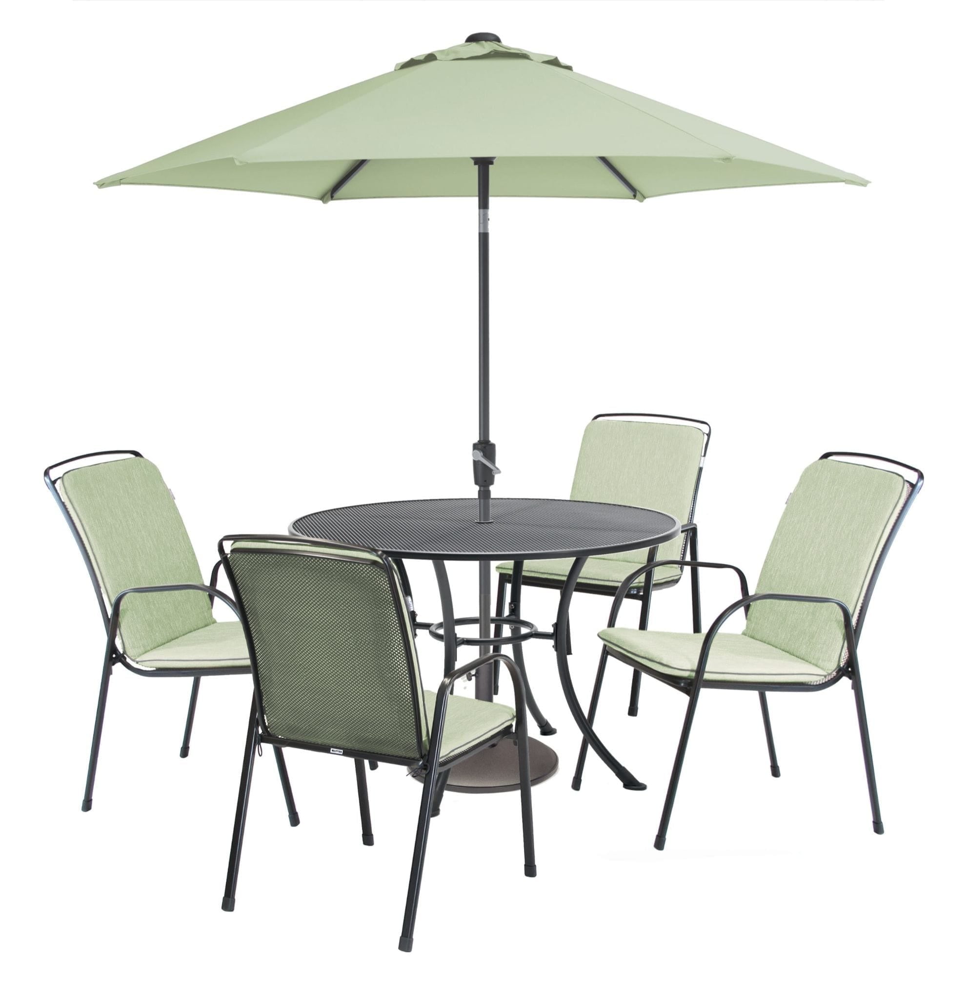 Kettler Garden Furniture - Savita 4 Seat Dining Set | Sage