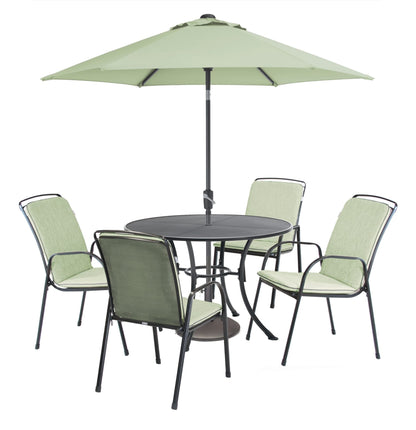 Kettler Garden Furniture - Savita 4 Seat Dining Set | Sage