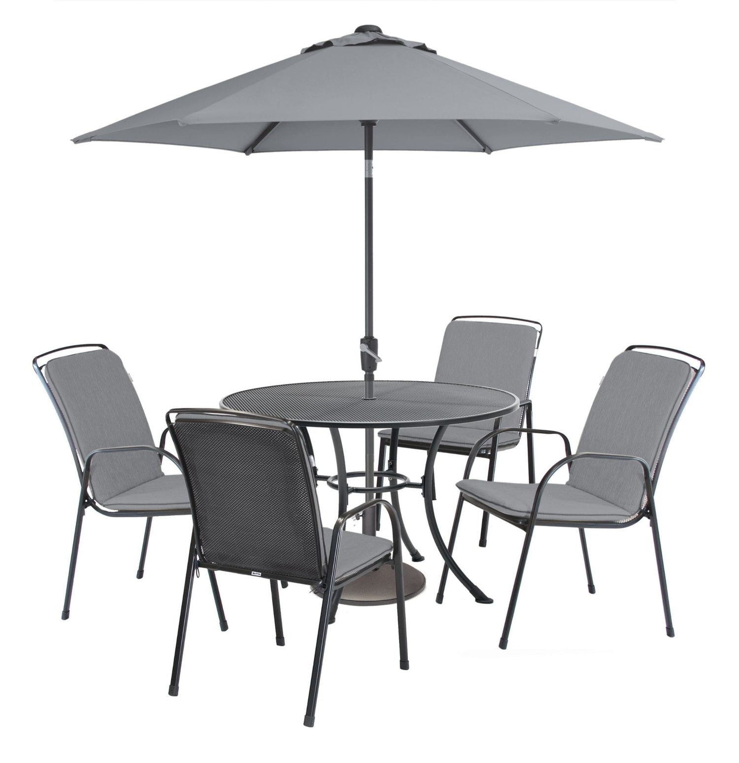 Kettler Garden Furniture - Savita 4 Seat Dining Set | Slate