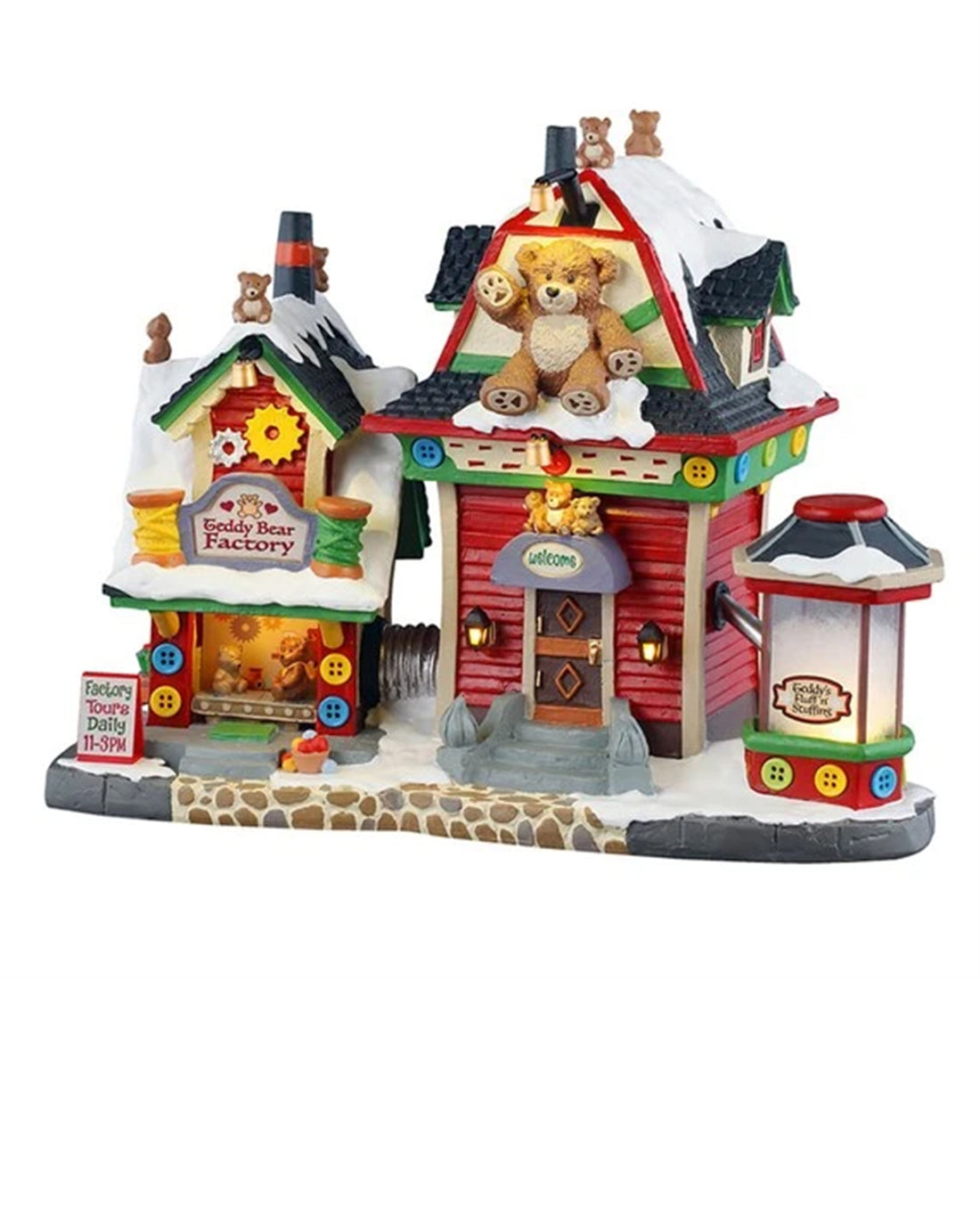 Lemax Teddy Bear Factory – Lighted Building