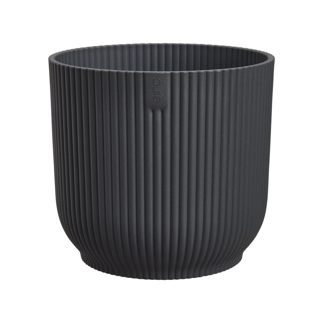 Vibes Fold Round 16cm Anthracite Pot by Elho