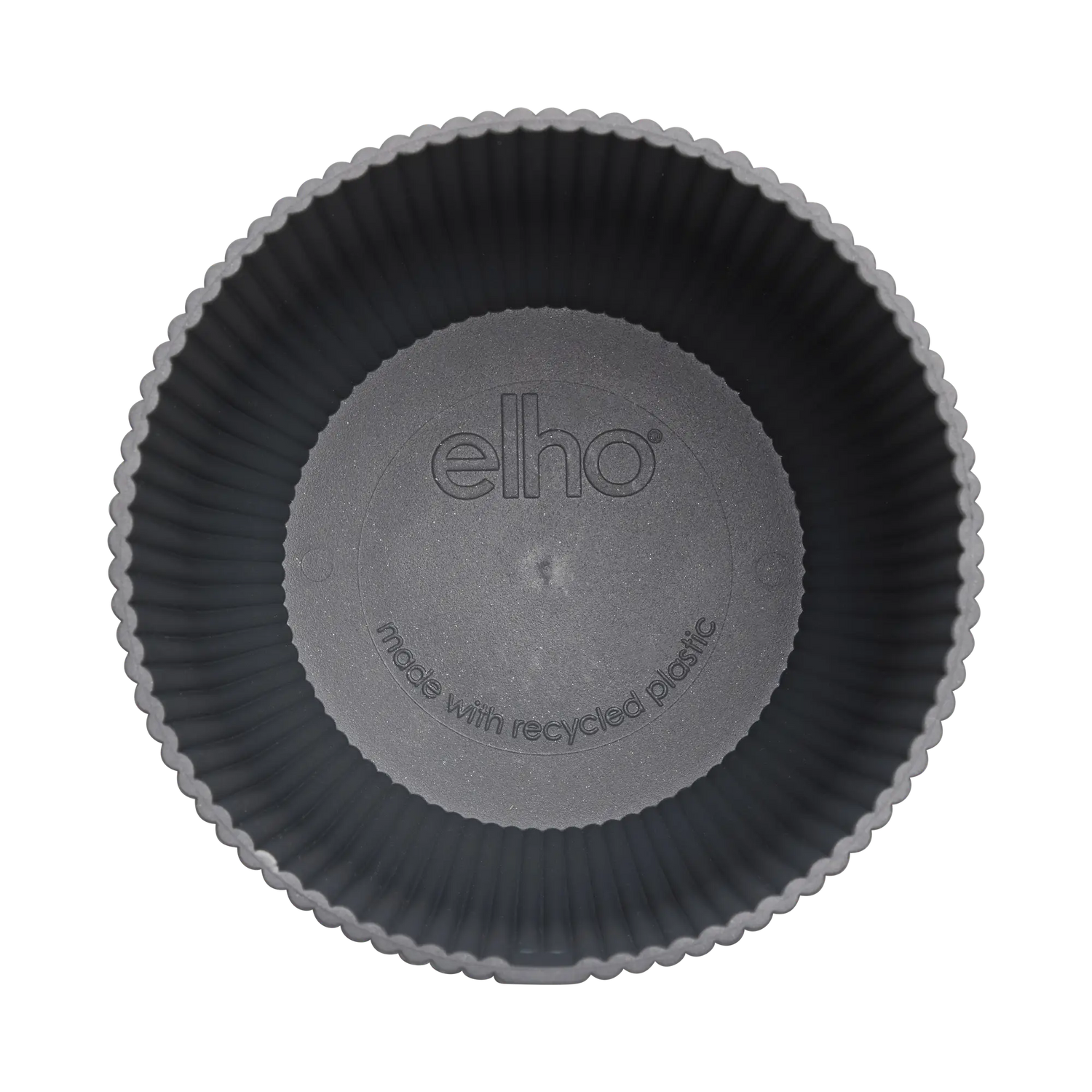 Vibes Fold Round 14cm Anthracite Pot by Elho