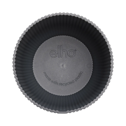 Vibes Fold Round 14cm Anthracite Pot by Elho