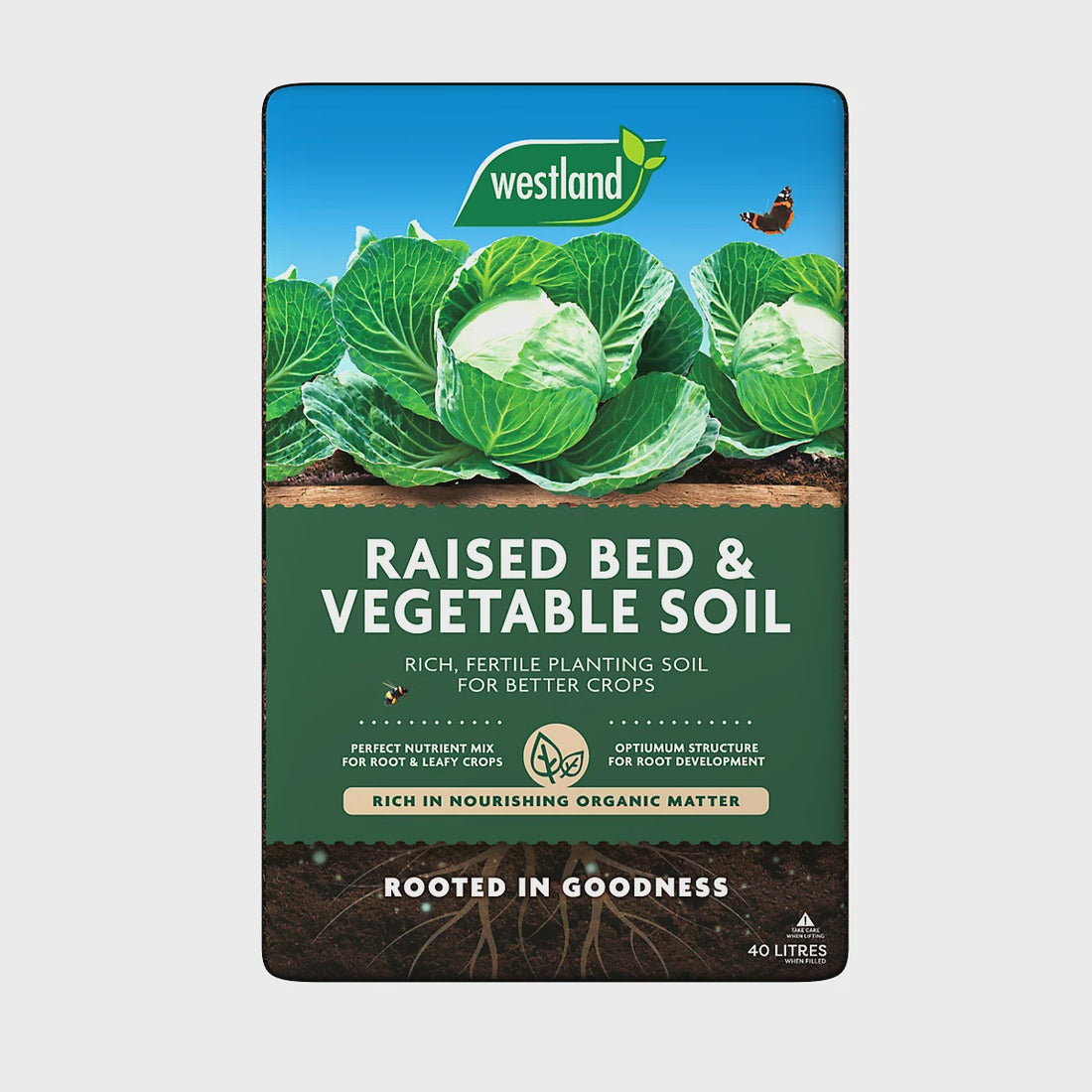 Westland Raised Bed &amp; Vegetable Soil (40L)