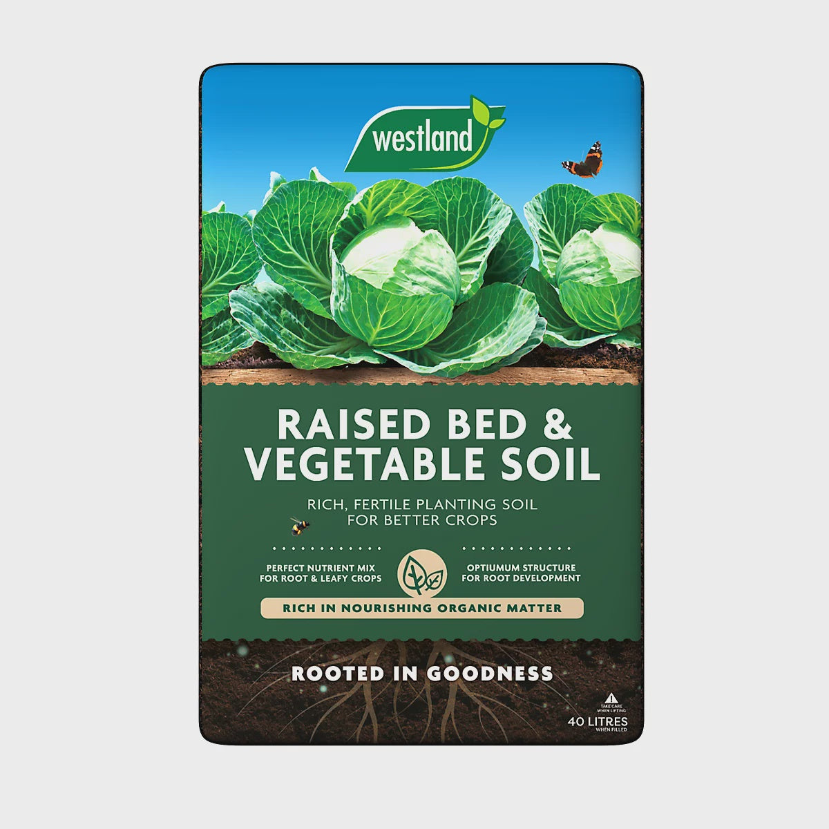 Westland Raised Bed &amp; Vegetable Soil (40L)
